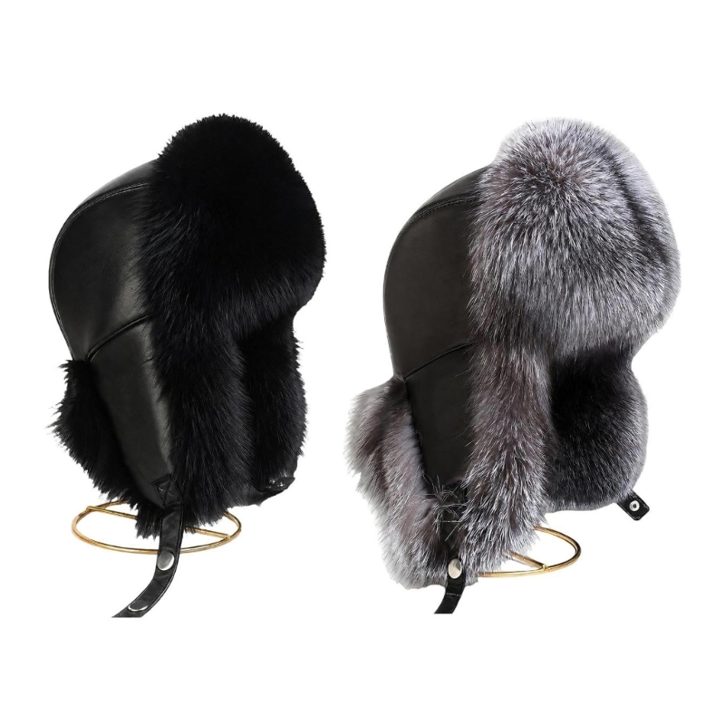 Winter Trapper Hat - 2025 Neue Trappermütze aus Kunstpelz mit