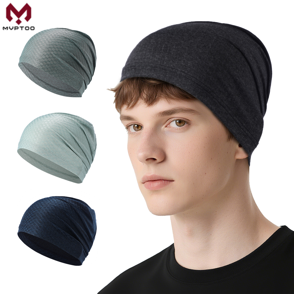 Skull Cap Helmet Liner - Schnell trocknende Schädelkappe, atmungsaktive Kopfbedeckung, Fahrrad-