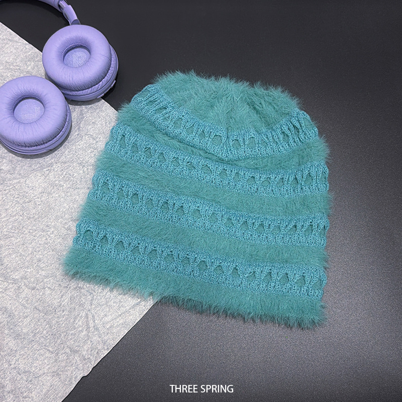 Neue koreanische Bonbonfarbene – Beanie Cuffed Knit Bewertung und Preis