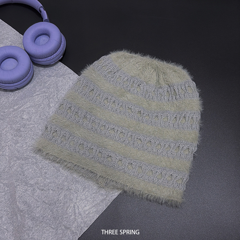 Neue koreanische Bonbonfarbene – Beanie Cuffed Knit Bewertung und Preis
