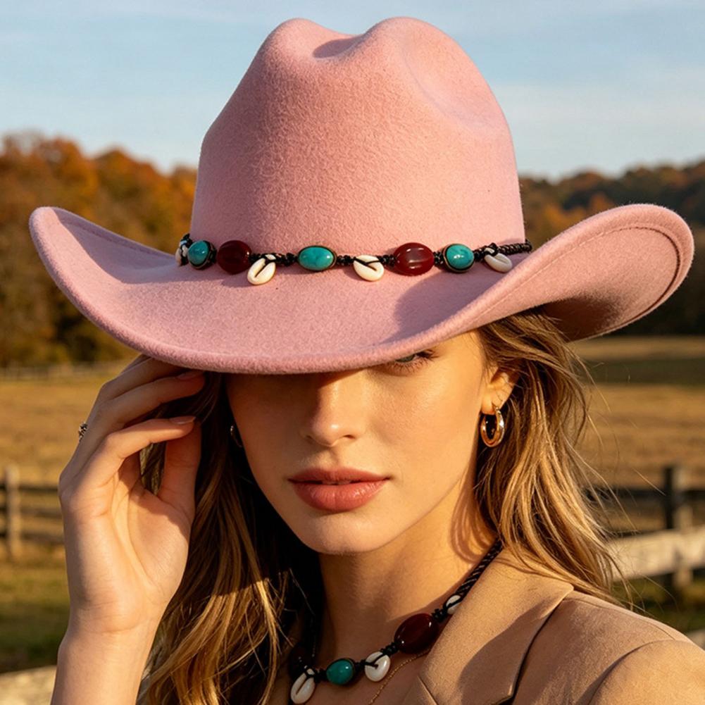 Western-Cowboy-Stil Hut aus Wo – Fedora Hat Wool Bewertung und Preis