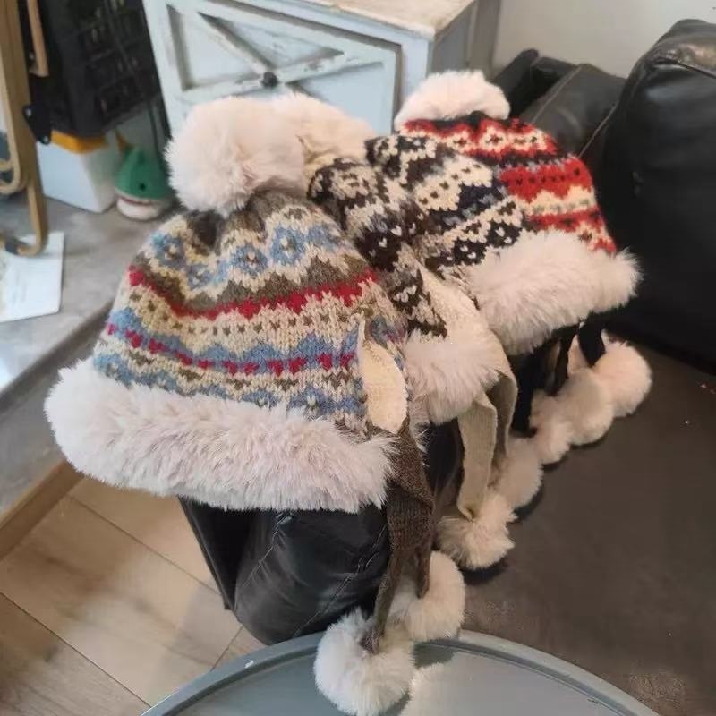Damen Fair Isle Trapper Bomber – Winter Trapper Hat Bewertung und Preis