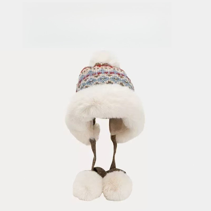 Damen Fair Isle Trapper Bomber – Winter Trapper Hat Bewertung und Preis