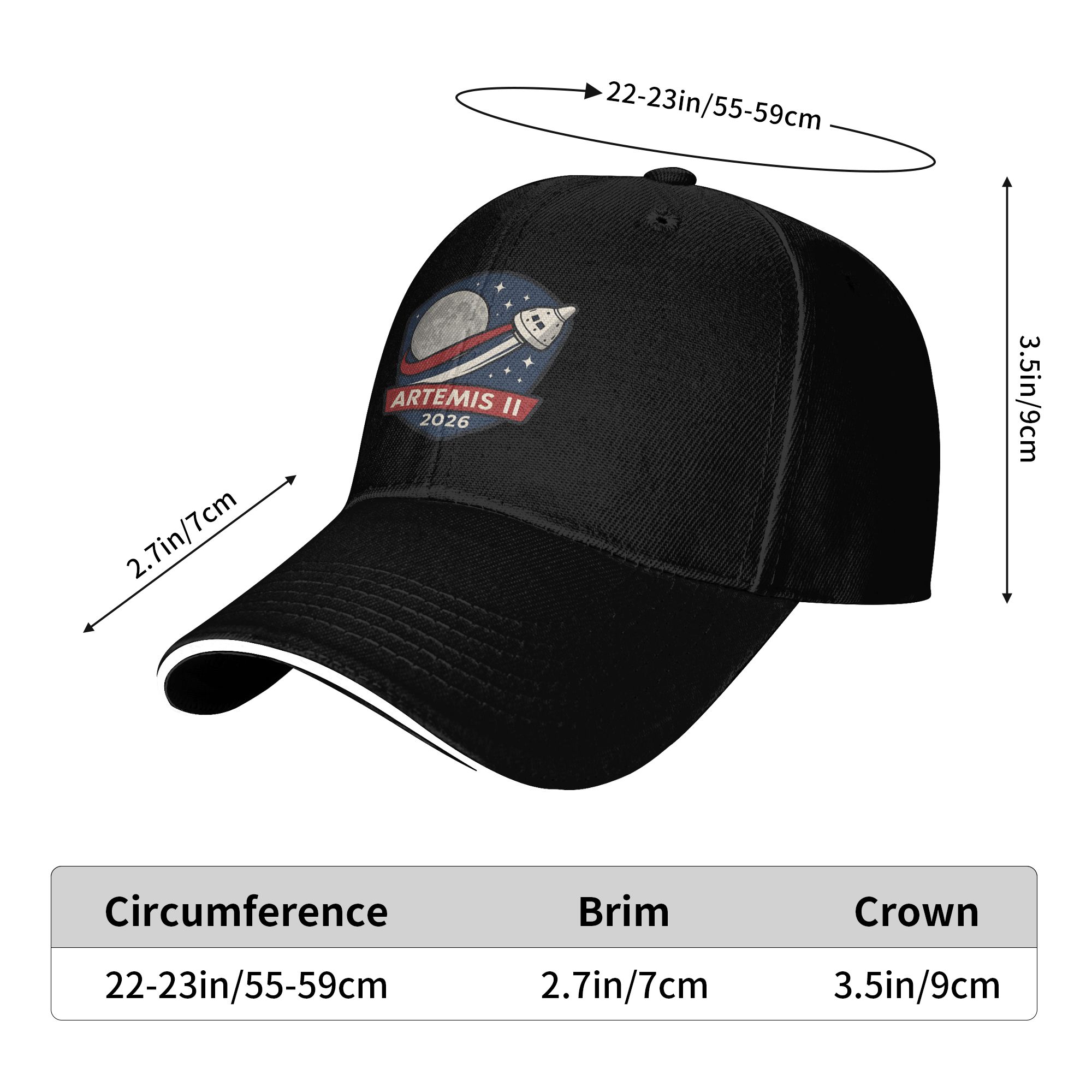 Unisex Artemis II Mission To T – Golf Cap Dad Bewertung und Preis