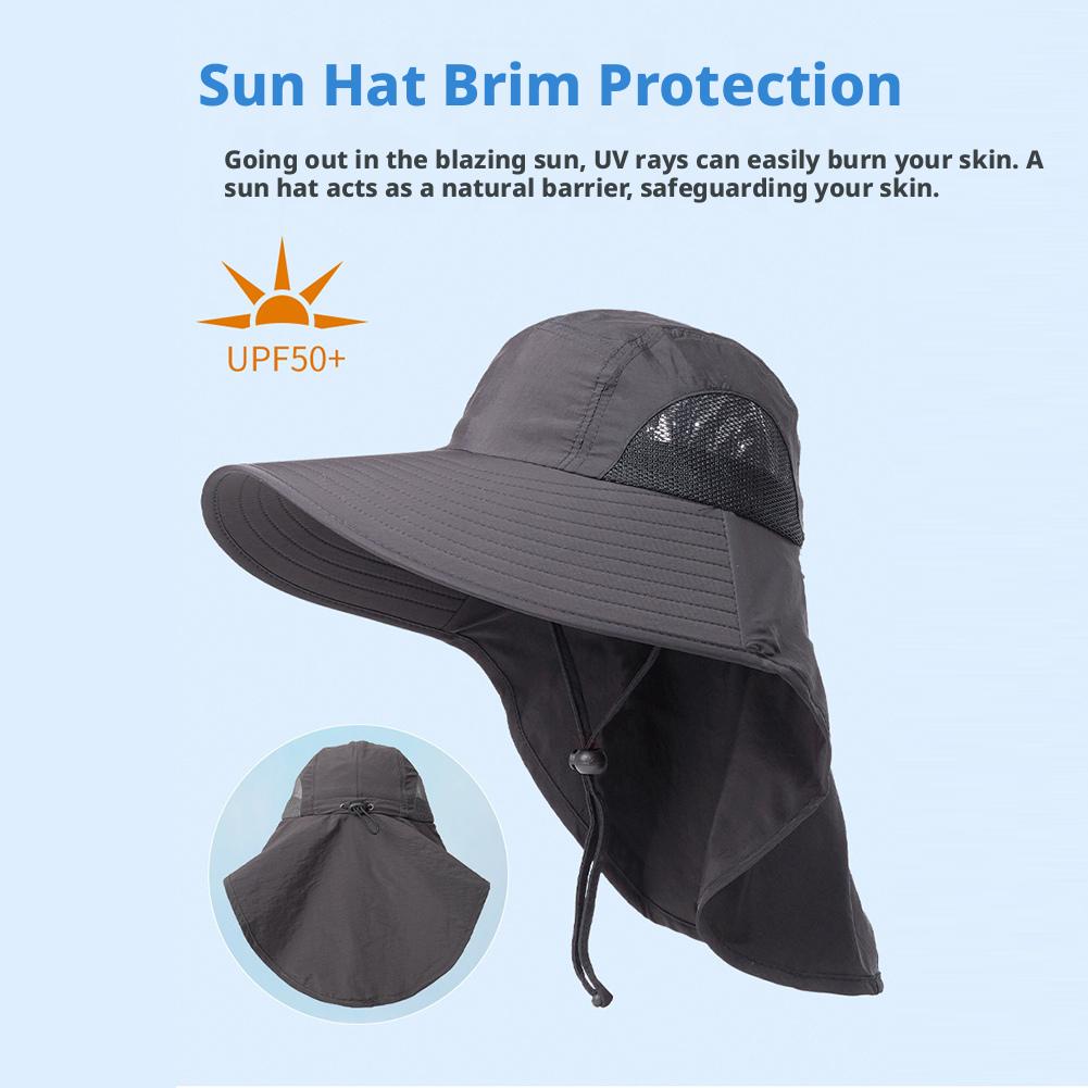 Verbesserter Sonnenhut mit bre – Sun Hat Wide Brim Bewertung und Preis