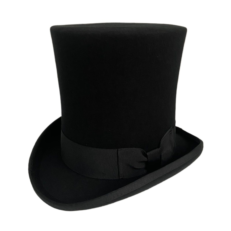 Schwarzer Wollfilz-Zylinderhut – Fedora Hat Wool Bewertung und Preis